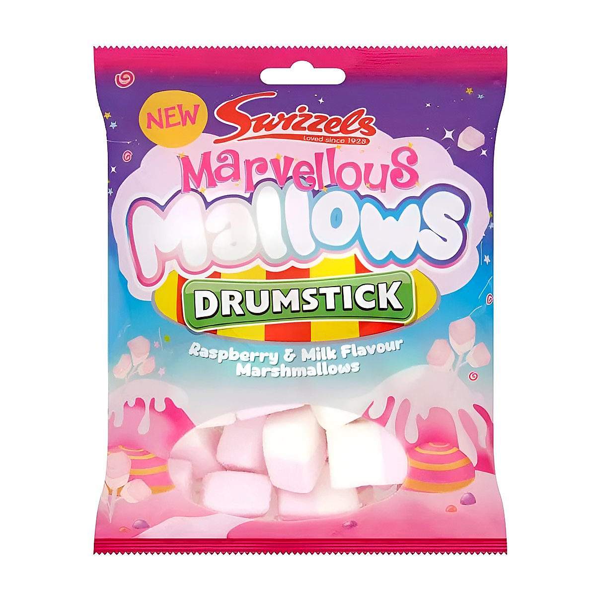 Swizzels marvelous mallows - processed