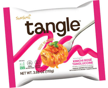 Samyang Tangle Kimchi Rose Ramen