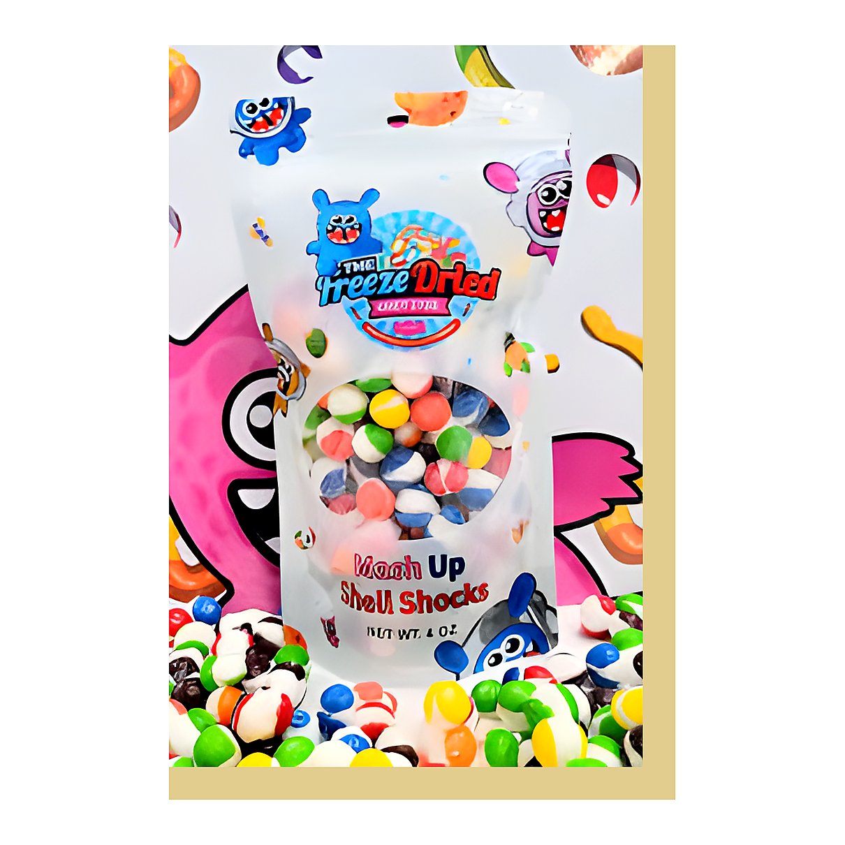 The Freeze Dried Candy Mash Up Shell Shocks - processed