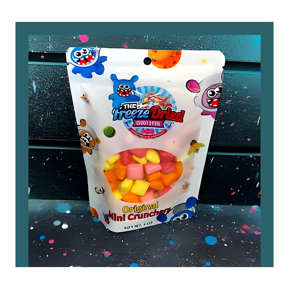 The Freeze Dried Candy Original Mini Crunchers - processed