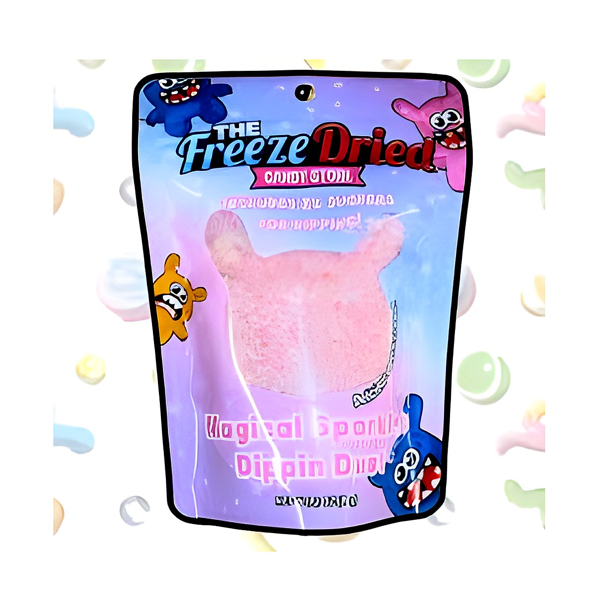 The Freeze Dried Candy Store Magical Sparkles Dippin Dust - processed