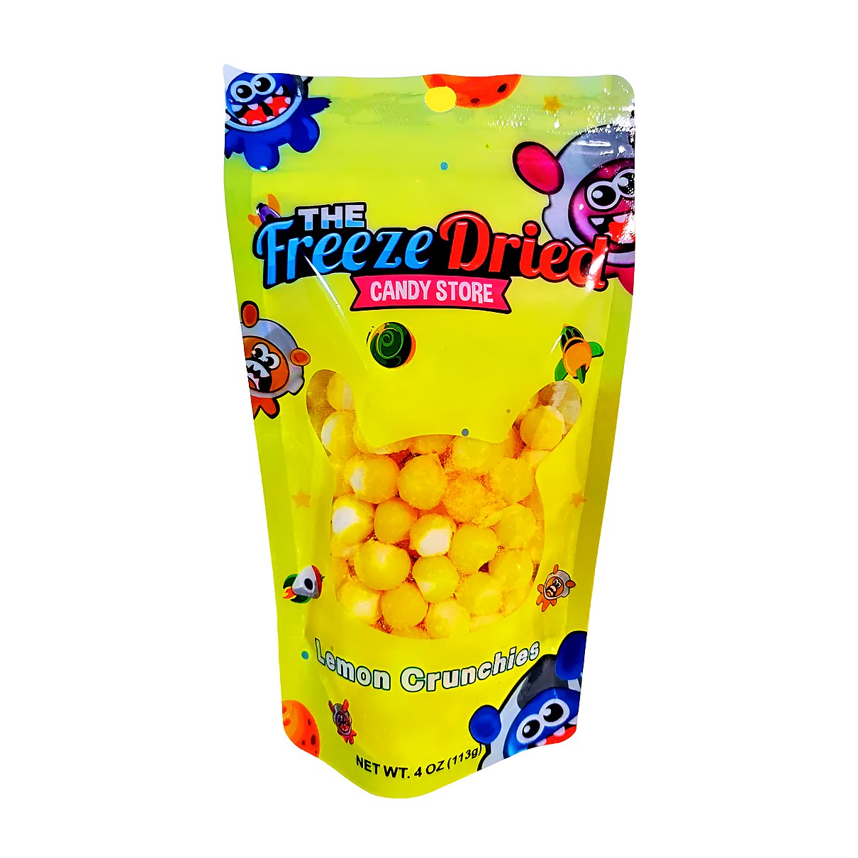 Lemon Crunchies / The Freeze Dried Candy Store - processed
