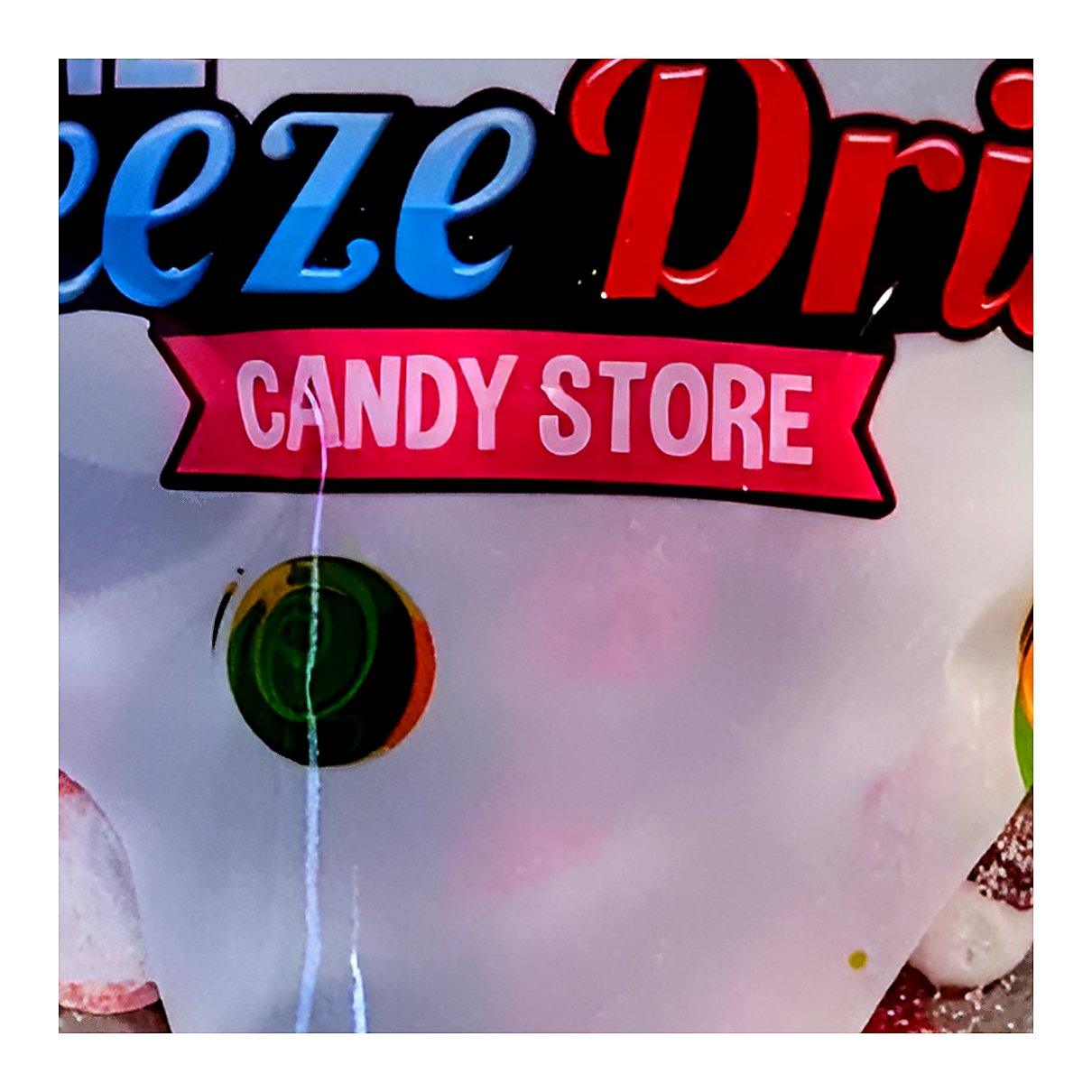 The freeze dried sour wild berry shell shocks - processed
