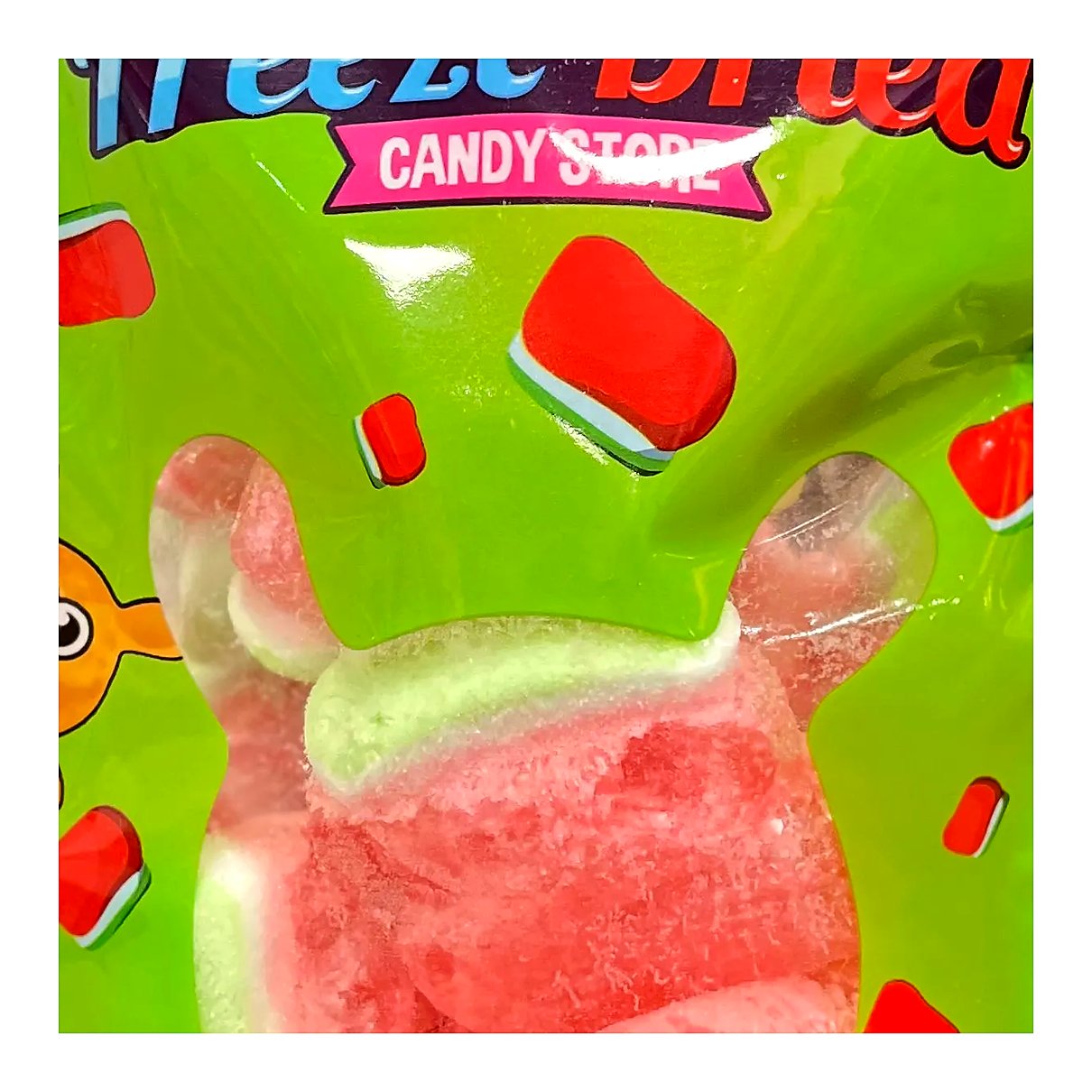 Watermelon Gummies / The Freeze Dried Candy Store - processed