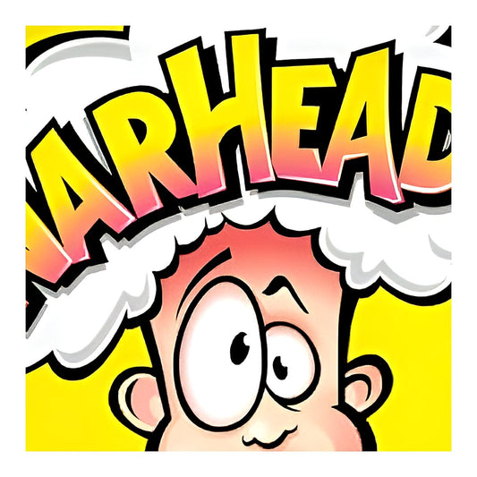 Warheads Assorted Sour Hard Candy - processed