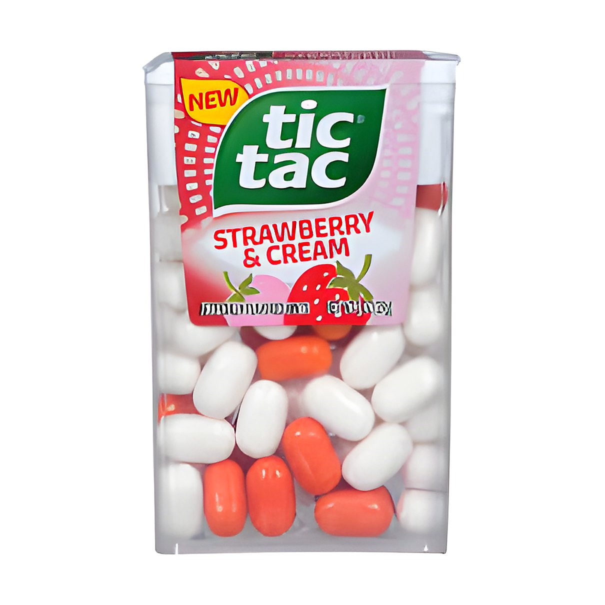 Tic Tac Strawberry Cream - processed