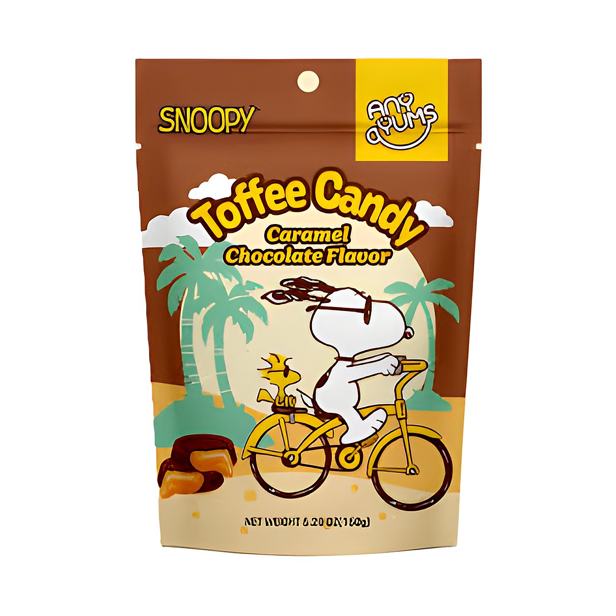 Toffee Snoopy Candy - processed