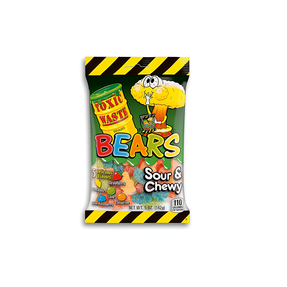 Toxic Waste Bears Sour&Chewy - processed