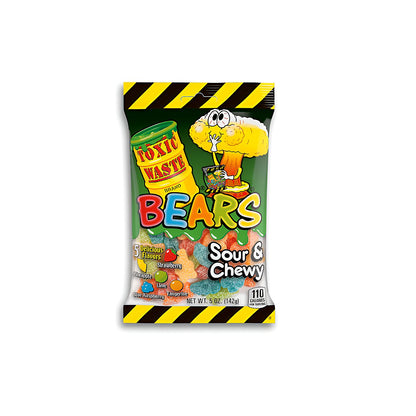 Toxic Waste Bears Sour&Chewy - processed