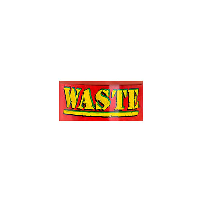 Toxic Waste Red Ultra Sour Candy Drum - processed