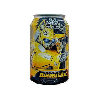Transformers BumbleBee Ramune Soda Grape Flavor 330ml - processed