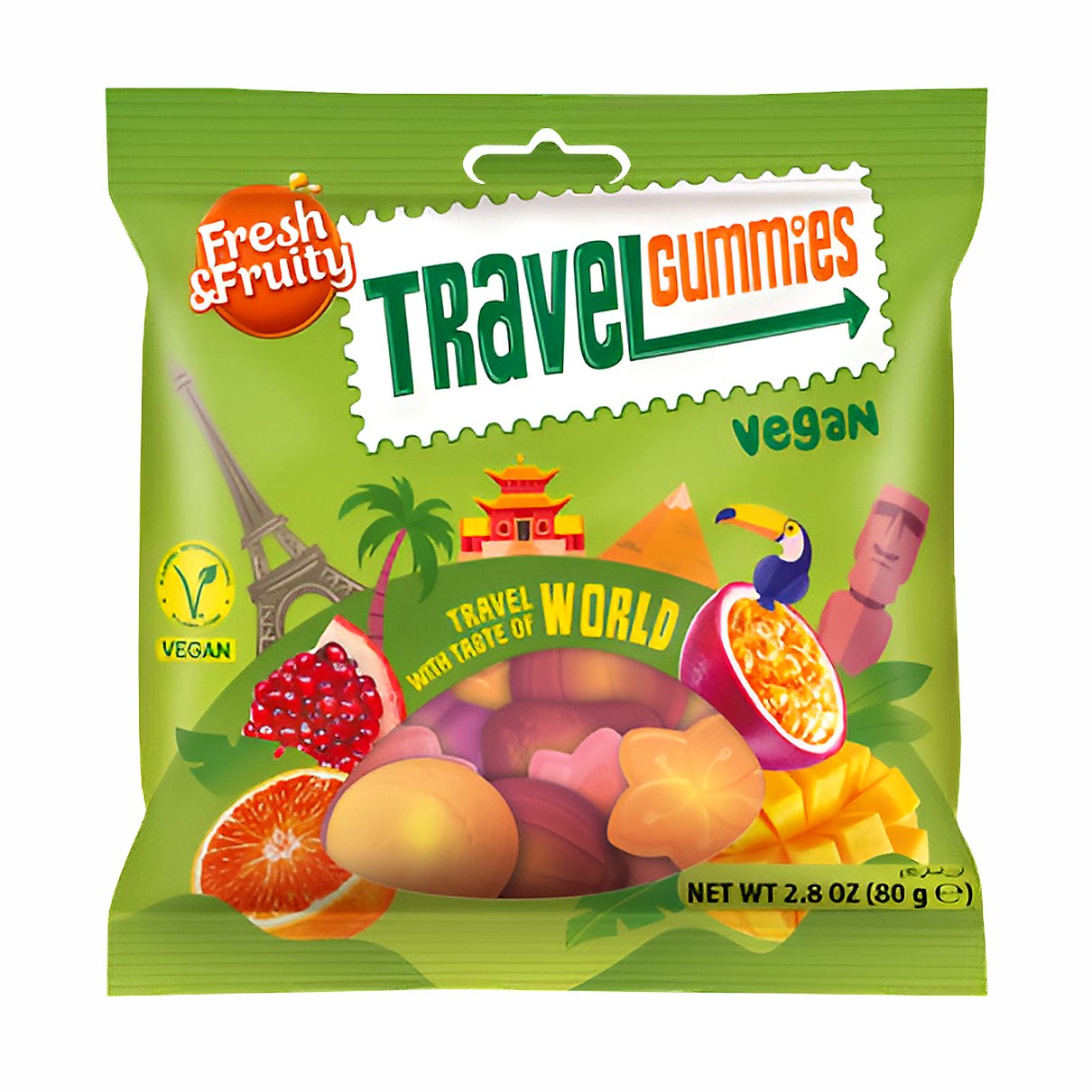 Travel Gummies Taste Of World - processed