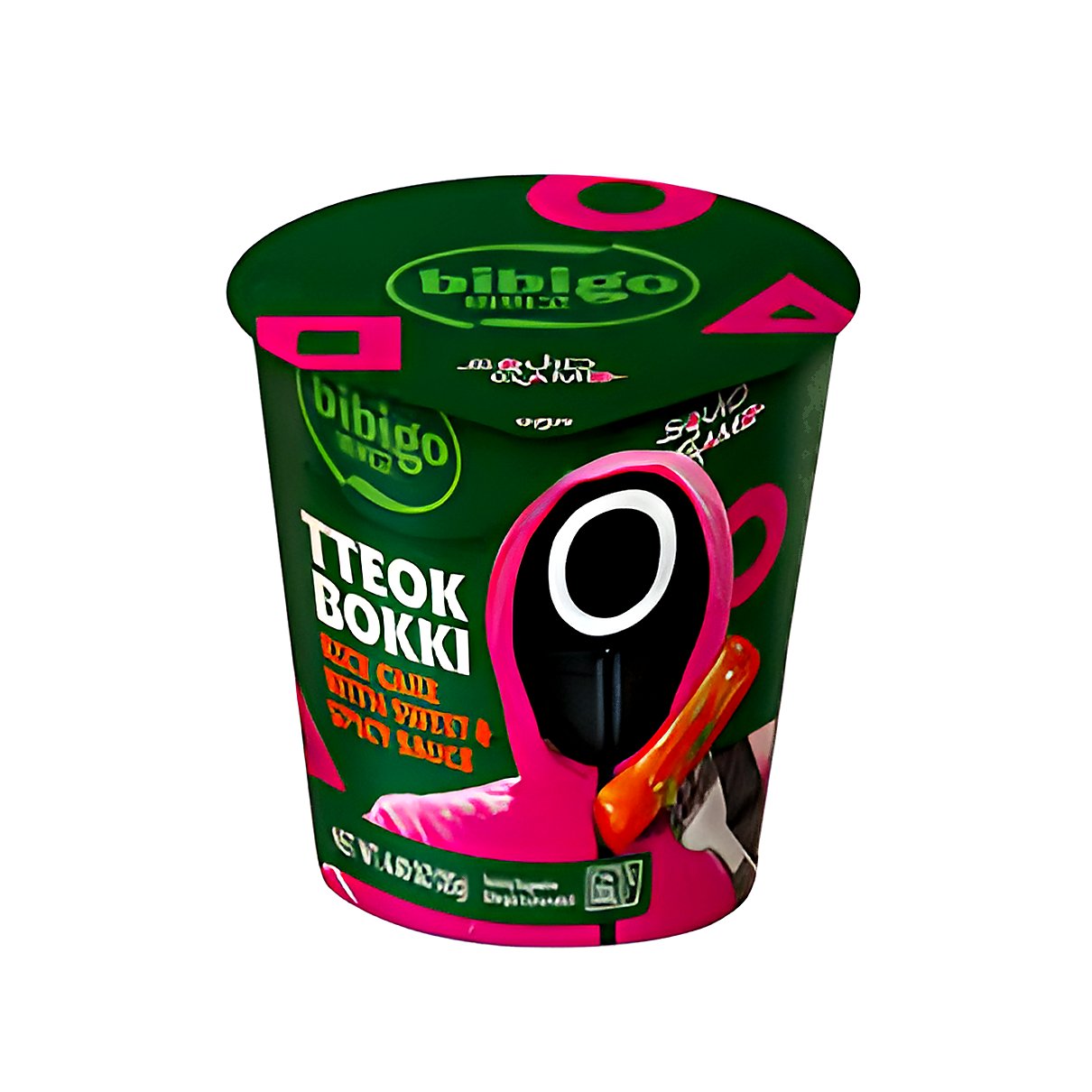 TTEOKBOKKI Tice Cake with Sweet & Spicy Sauce - processed