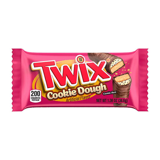 Twix Cookie Dough Cookie Bar - processed