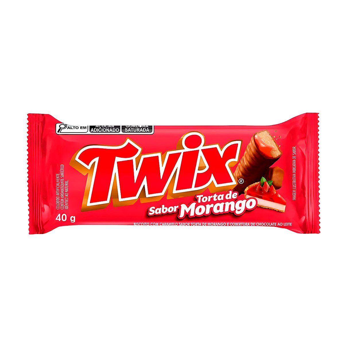 Twix Sabor Torta De Morango - processed