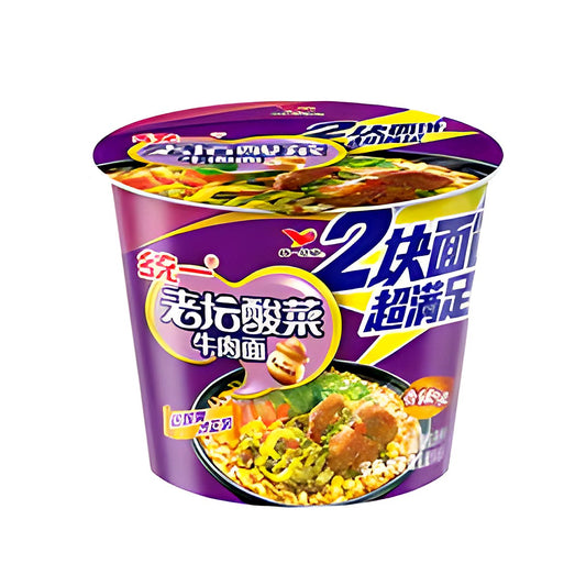 Uni Instant Noodle Old Altar Pickled Beef Flavor - processed