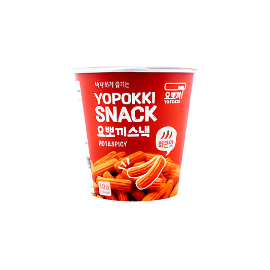 Yopokki Snack  hot & spicy - processed