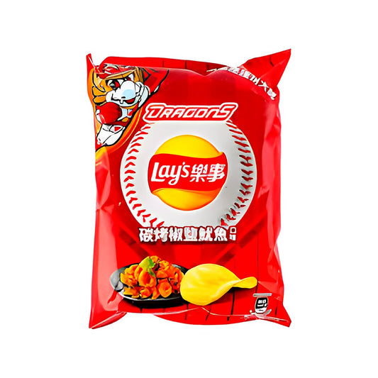 Lays Grilled Salt & Pepper Squid Flavor - processed