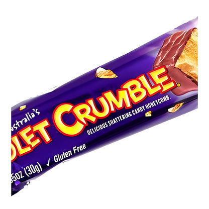 Violet Crumble Honeycomb Bar 30g - processed