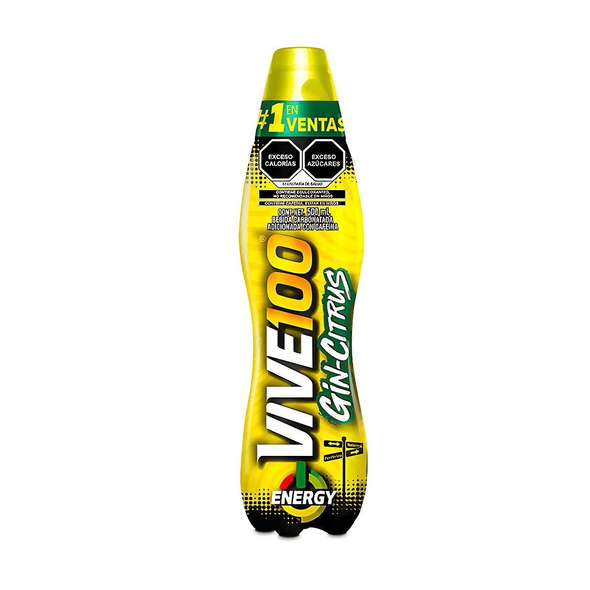 Vive 100 Citrus Energy 500ml - processed