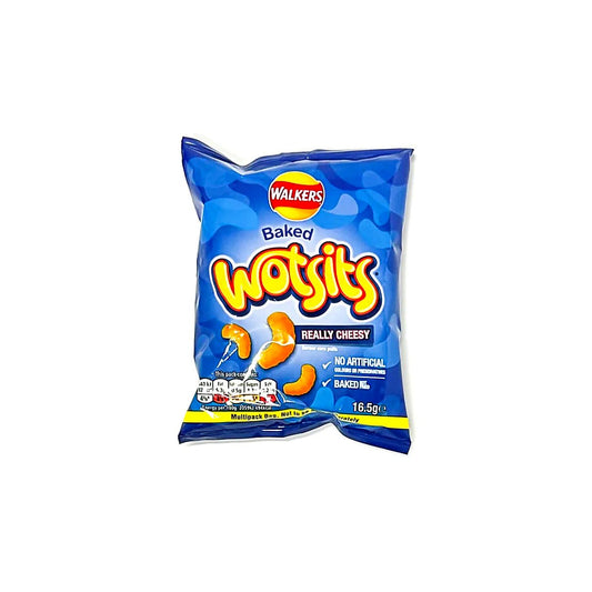 Walkers Baked Wotsits Really Cheesy flavour - processed