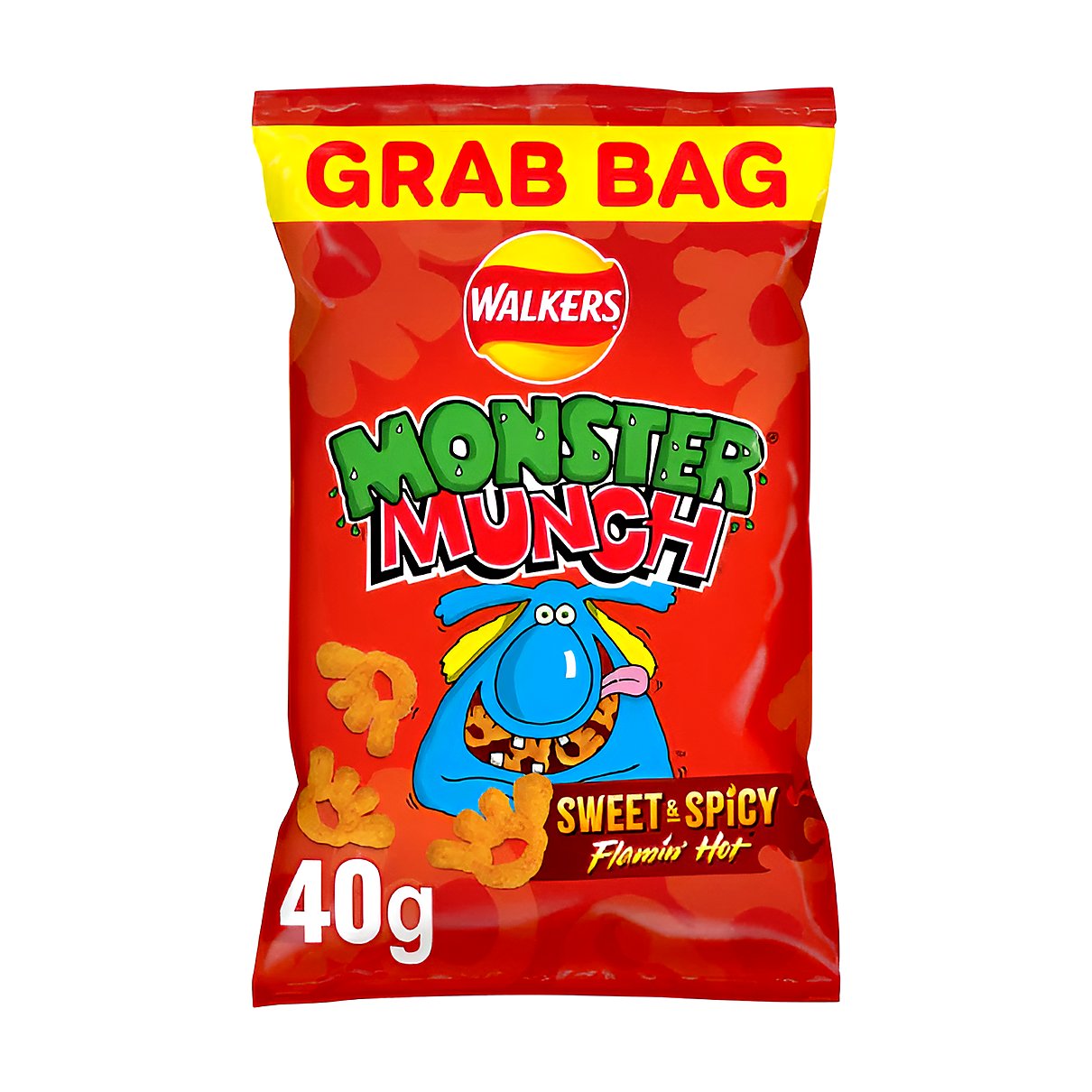 Walkers Monster Munch Sweet & Spicy - processed