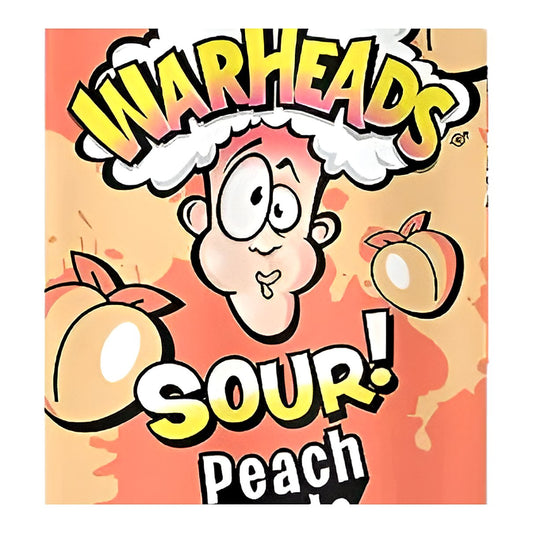 Warheads Peach Soda - processed