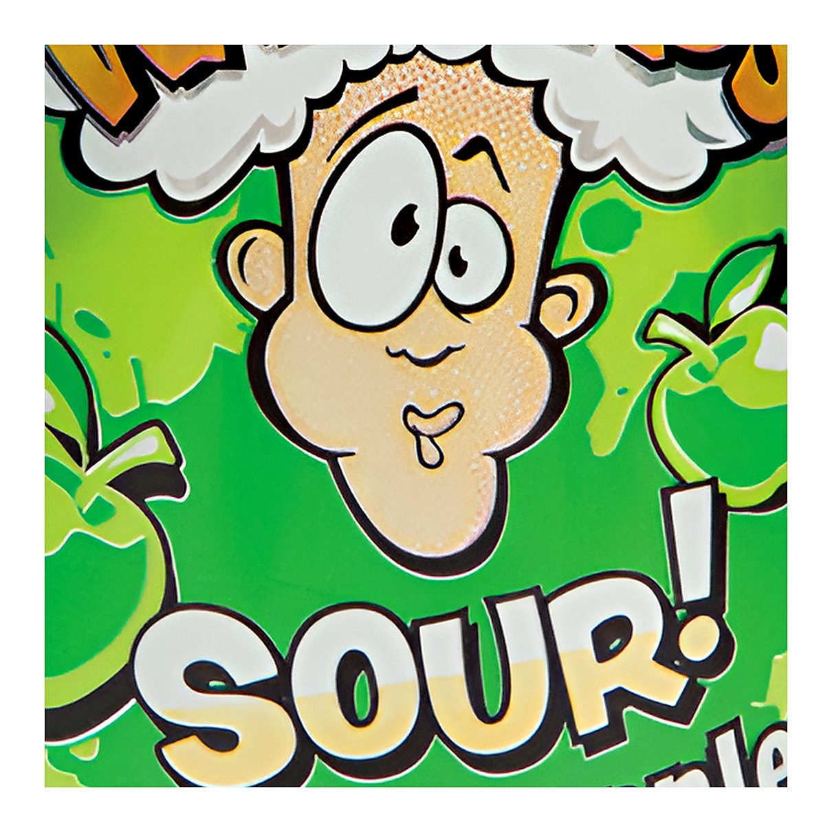 Warheads Soda Can Green Apple - processed