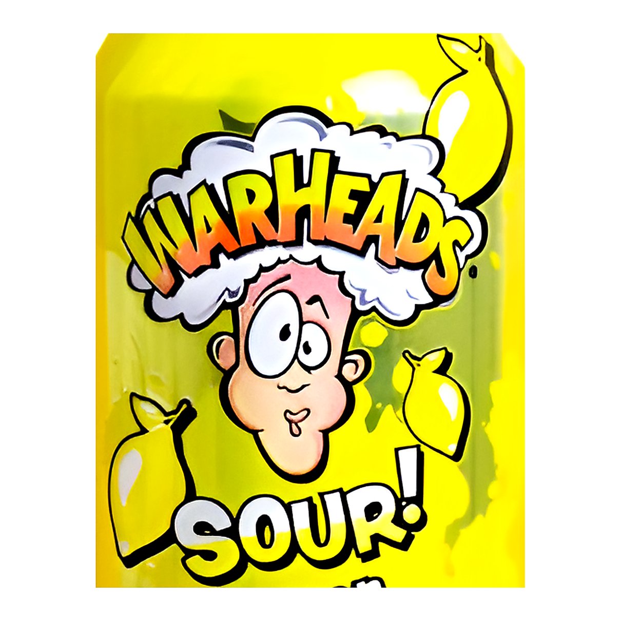 Warheads Sour Lemon Soda - processed