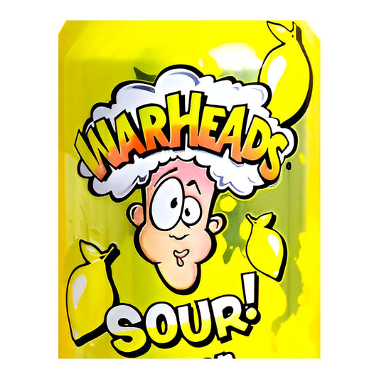 Warheads Sour Lemon Soda - processed