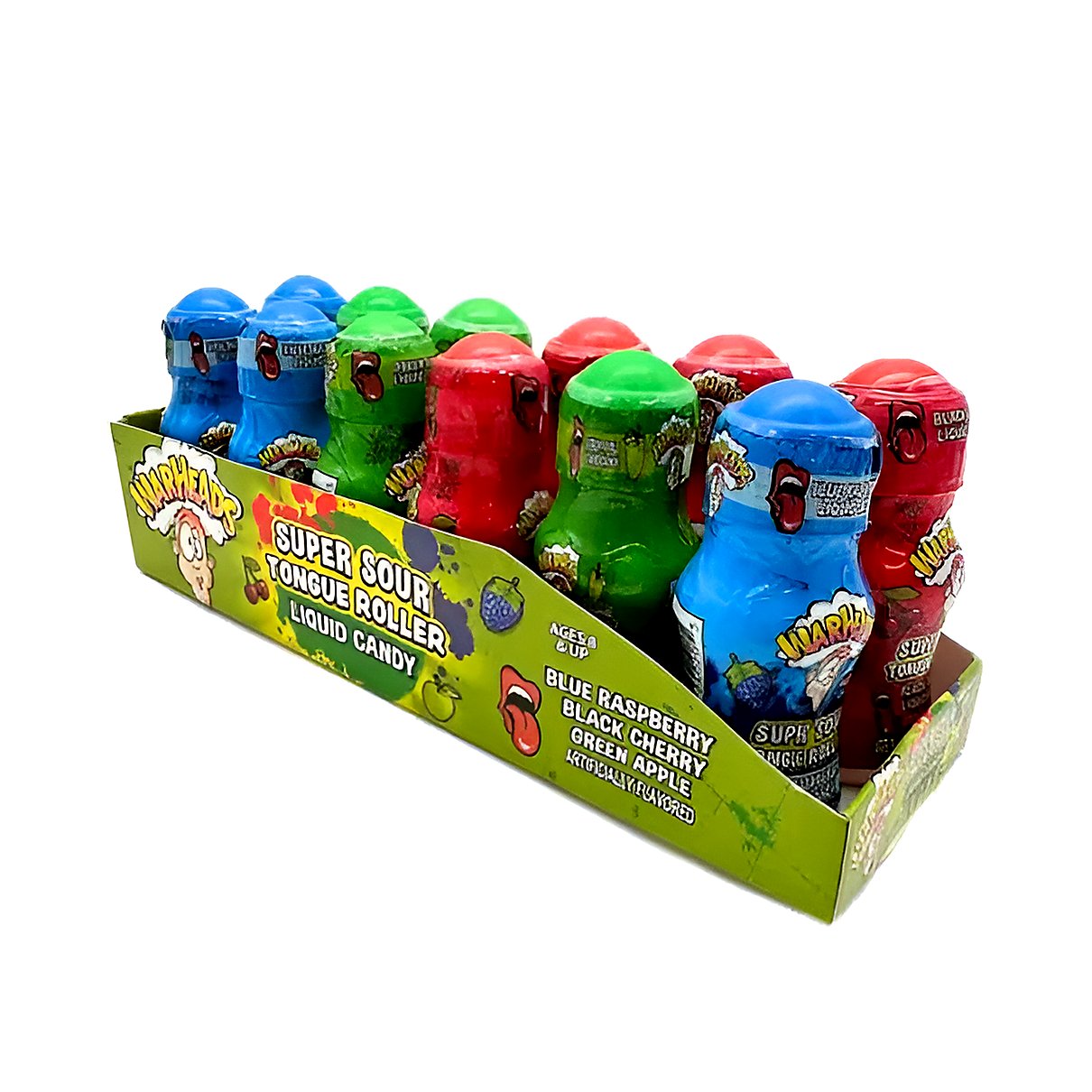 Warheads Super Sour Tongue Roller - processed