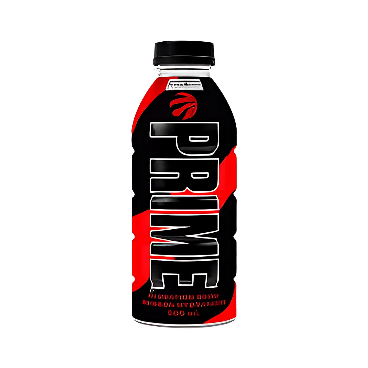 Prime Hydration Drink Toronto Raptors - Black and Red - processed
