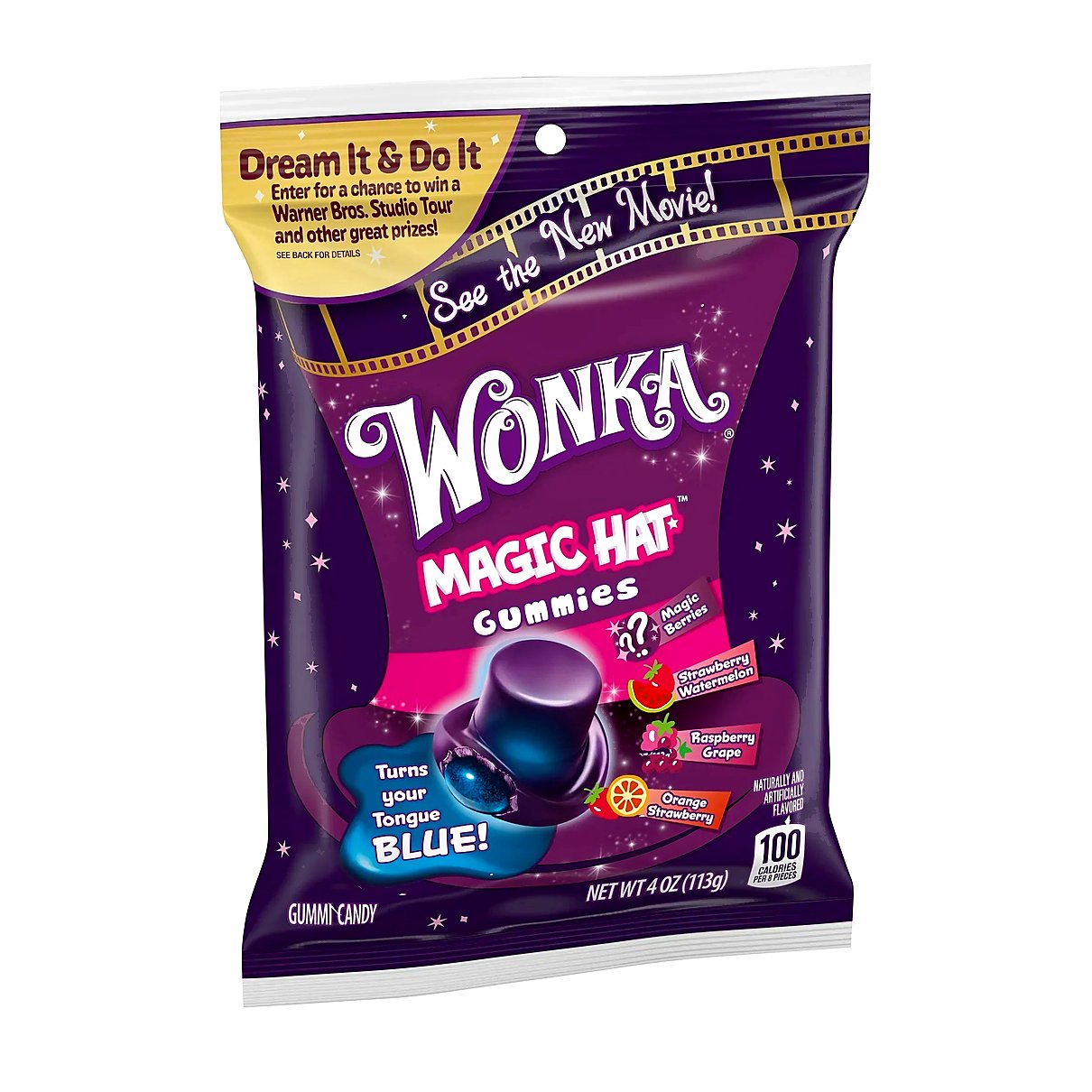 Wonka Magic Hat Gummies - processed
