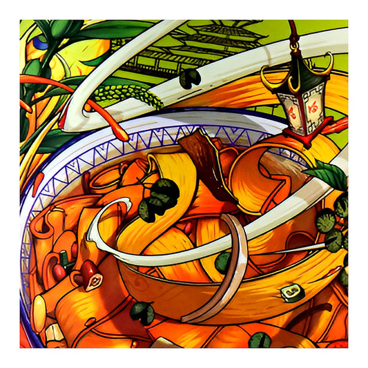 Ziqili Sichuan Pepper Instant Noodles - processed